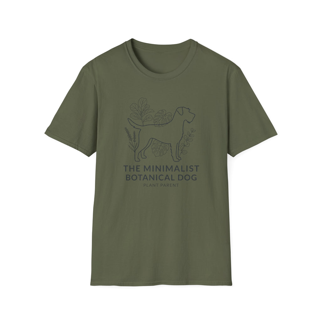 "The Minimalist Botanical Dog" T-Shirt