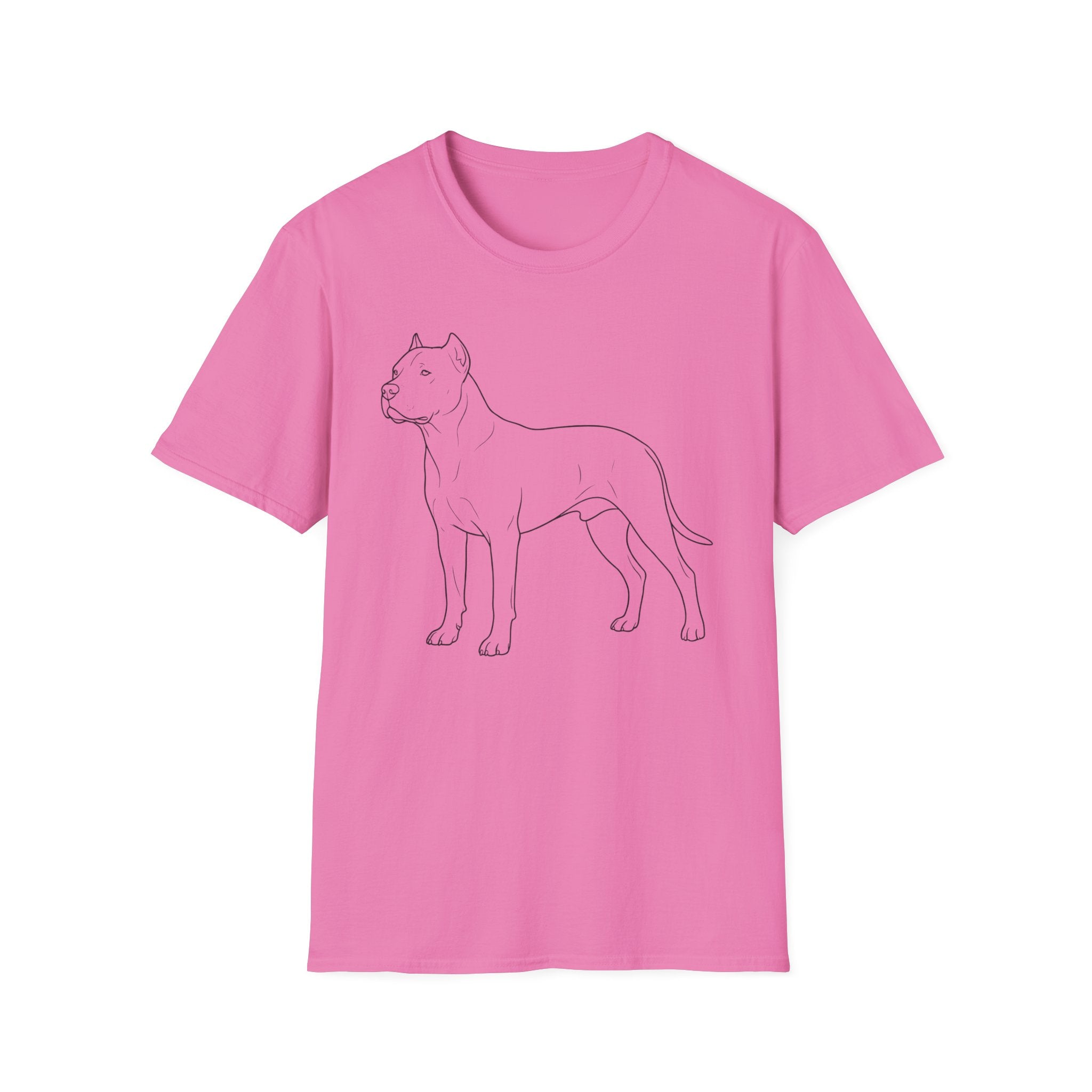Dogo Argentino Line Art T-Shirt
