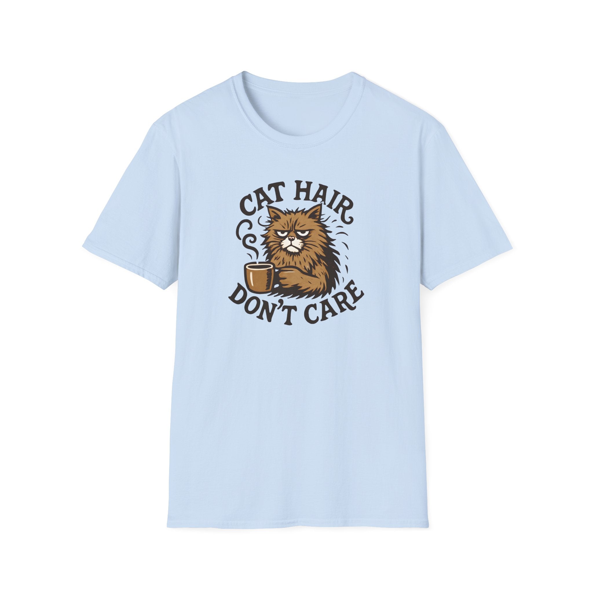 Grumpy Cat Hair, Don't Care T-Shirt