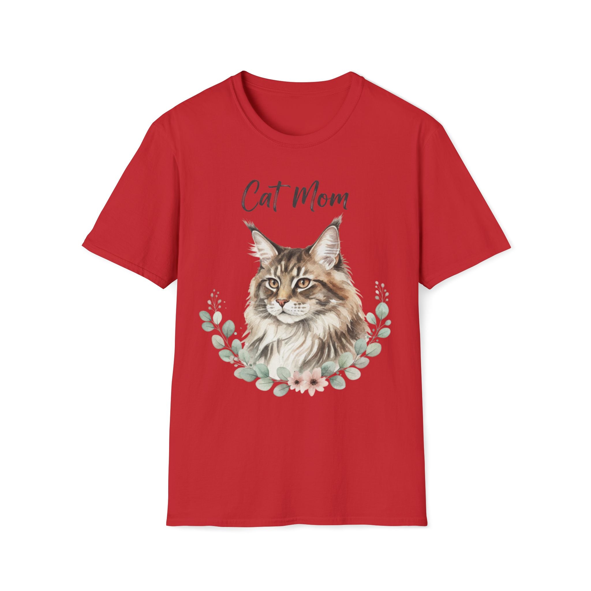 Maine Coon Cat Mom T‑Shirt