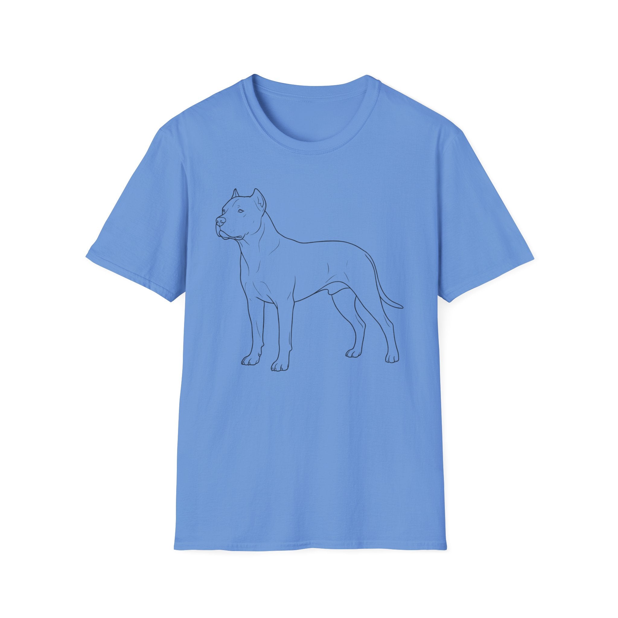Dogo Argentino Line Art T-Shirt