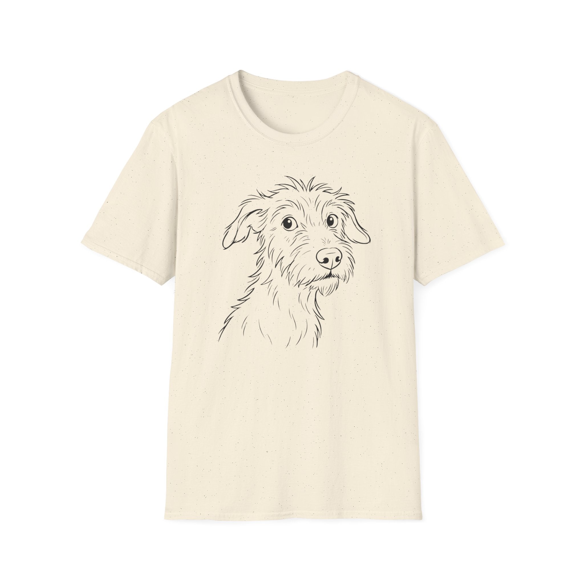 Cute Puppy Line Art T-Shirt