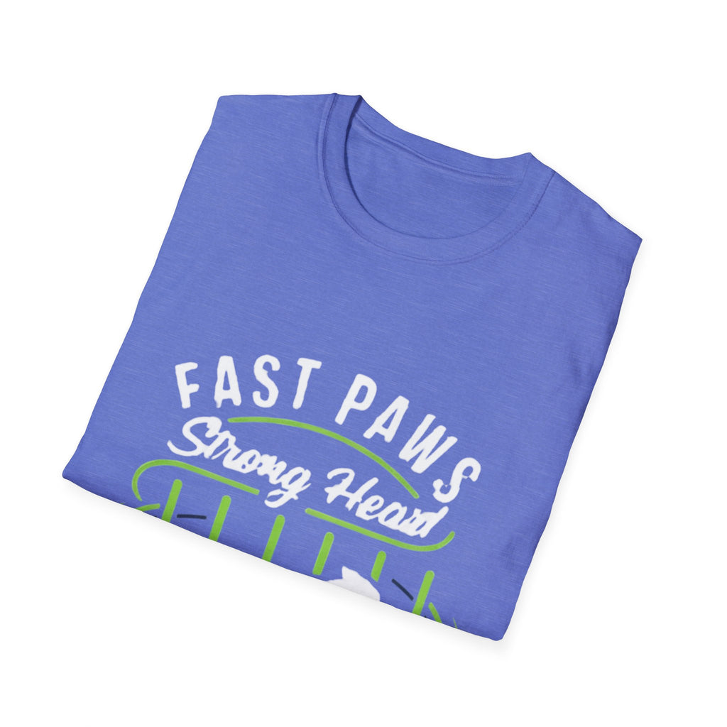 Fast Paws Strong Heart Dog T-Shirt