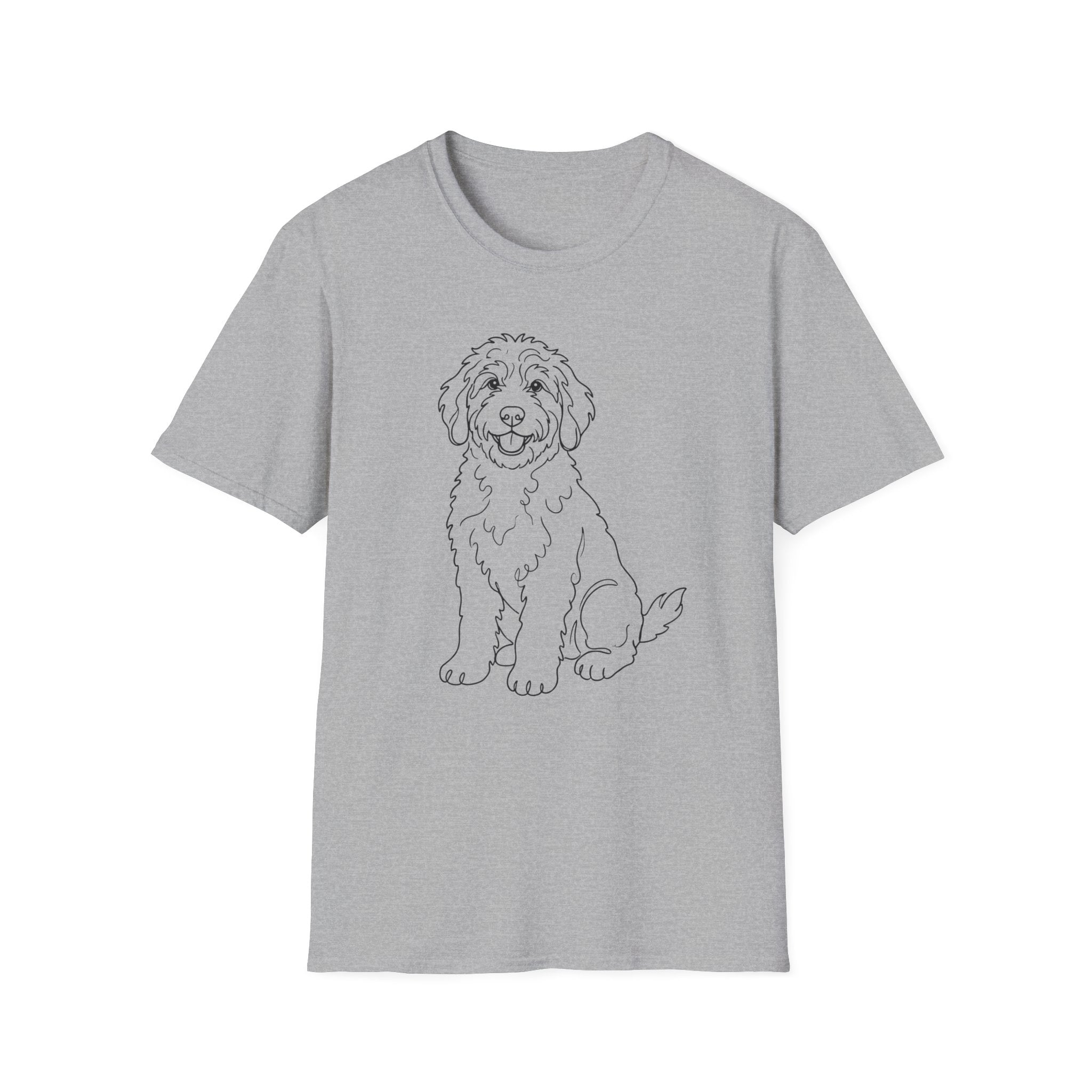 Bernedoodle Line Art T-Shirt