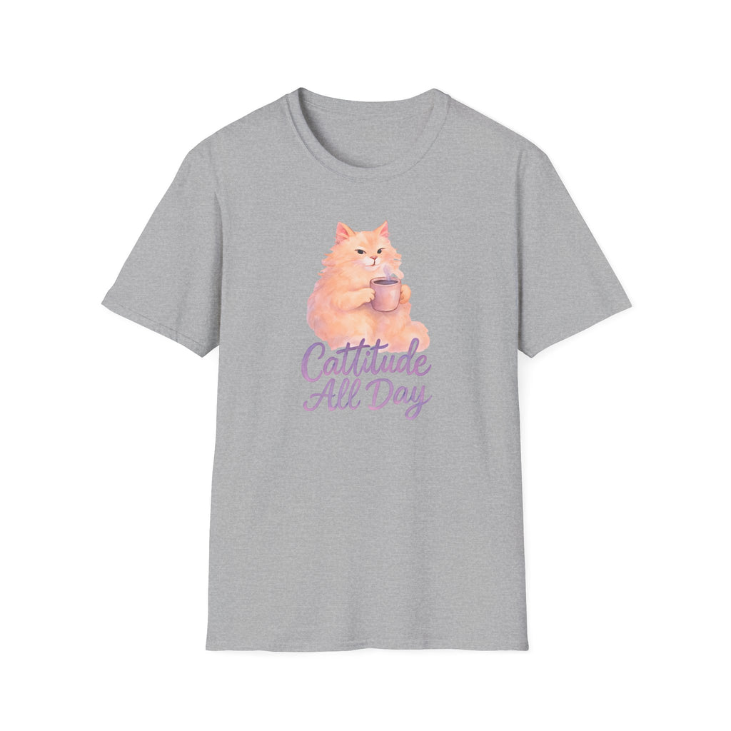 Cattitude All Day T-Shirt