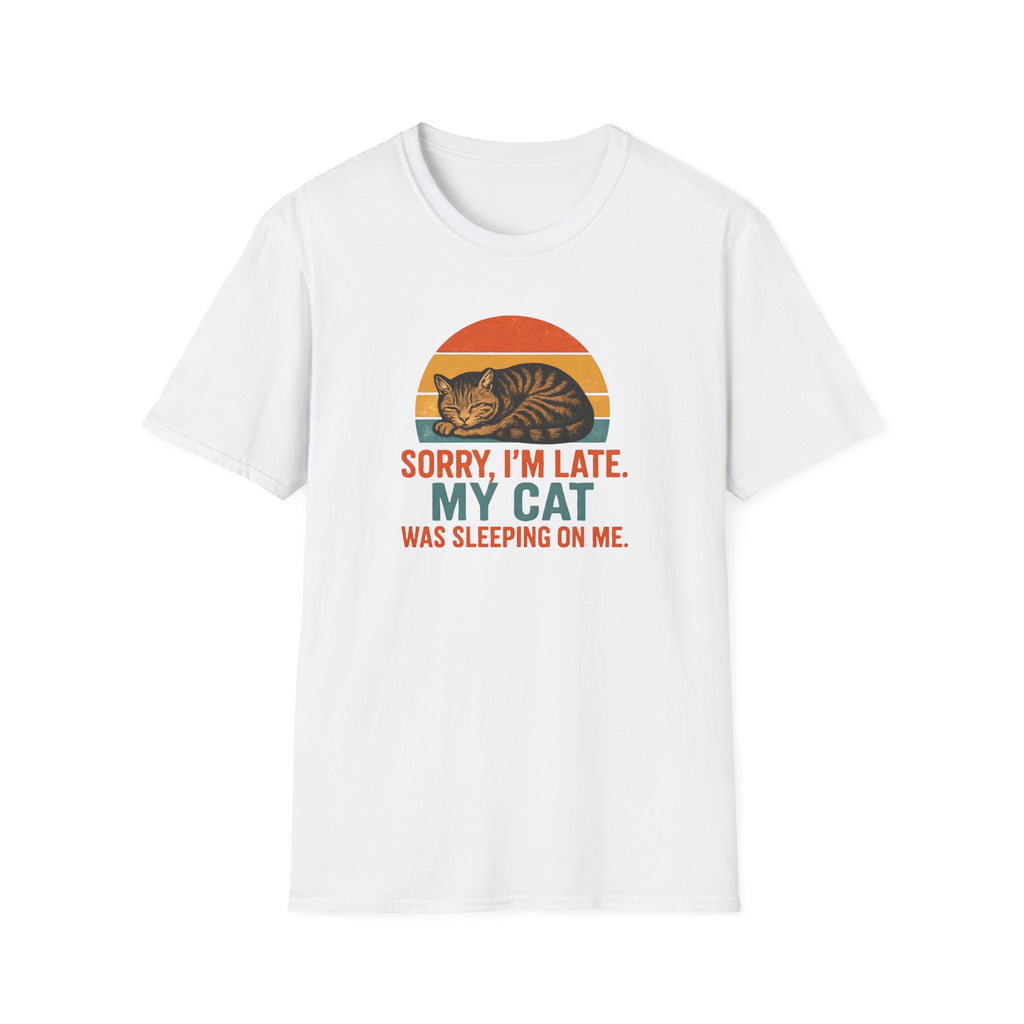 Cat Sleeping On Me T-Shirt