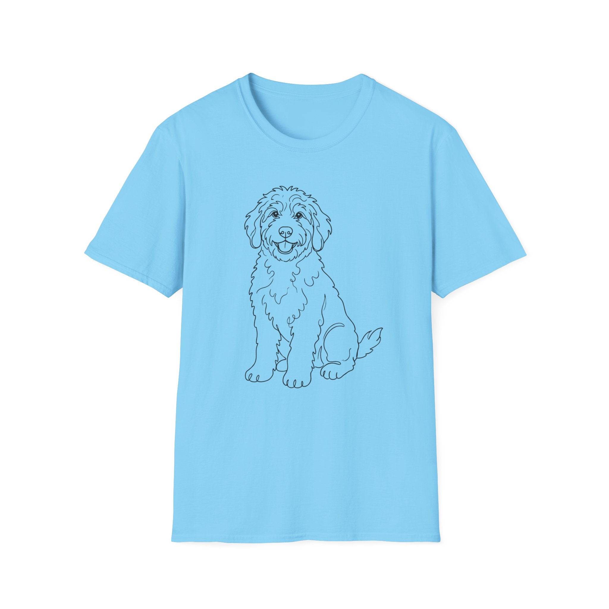 Bernedoodle Line Art T-Shirt
