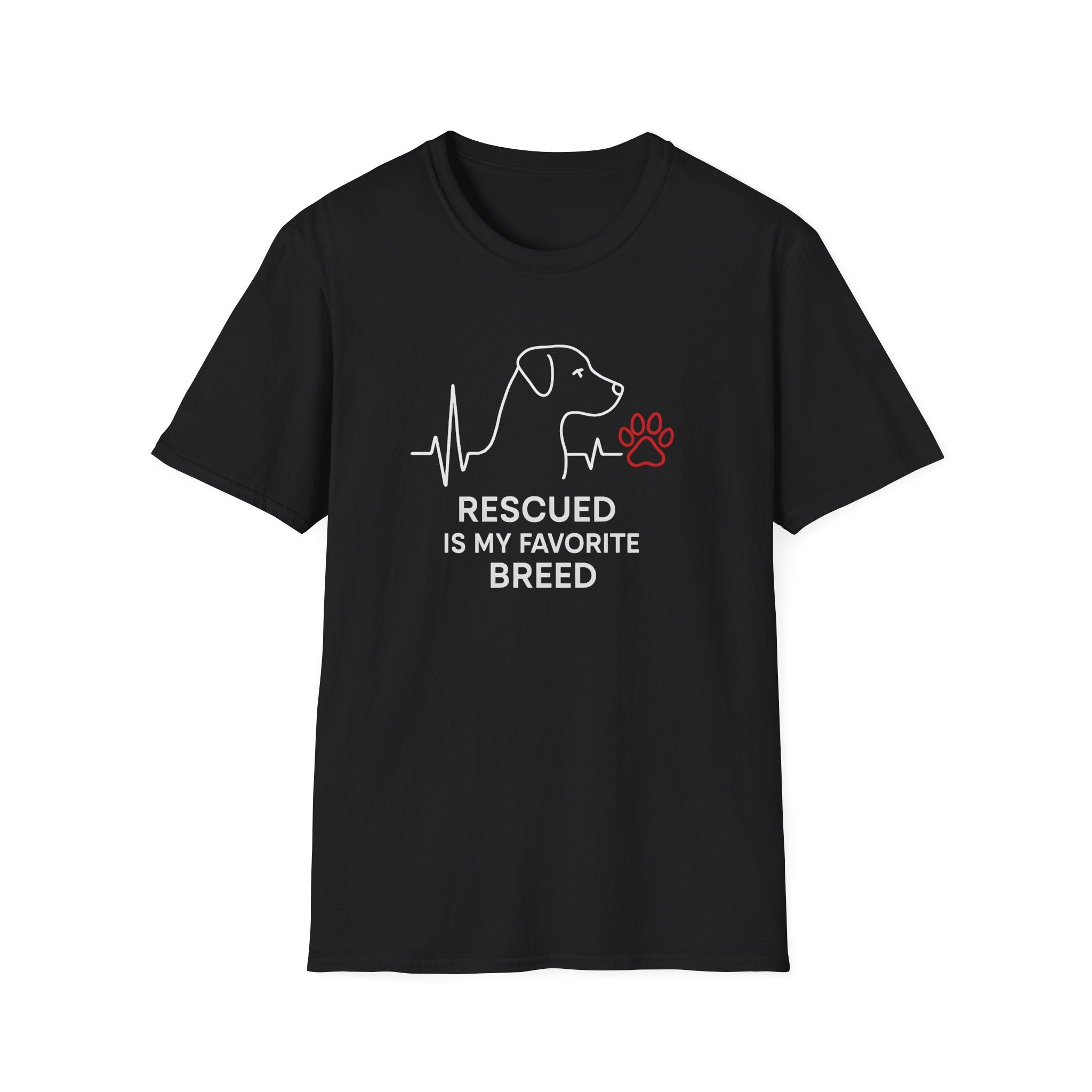Rescued Is My Favorite Breed T-Shirt