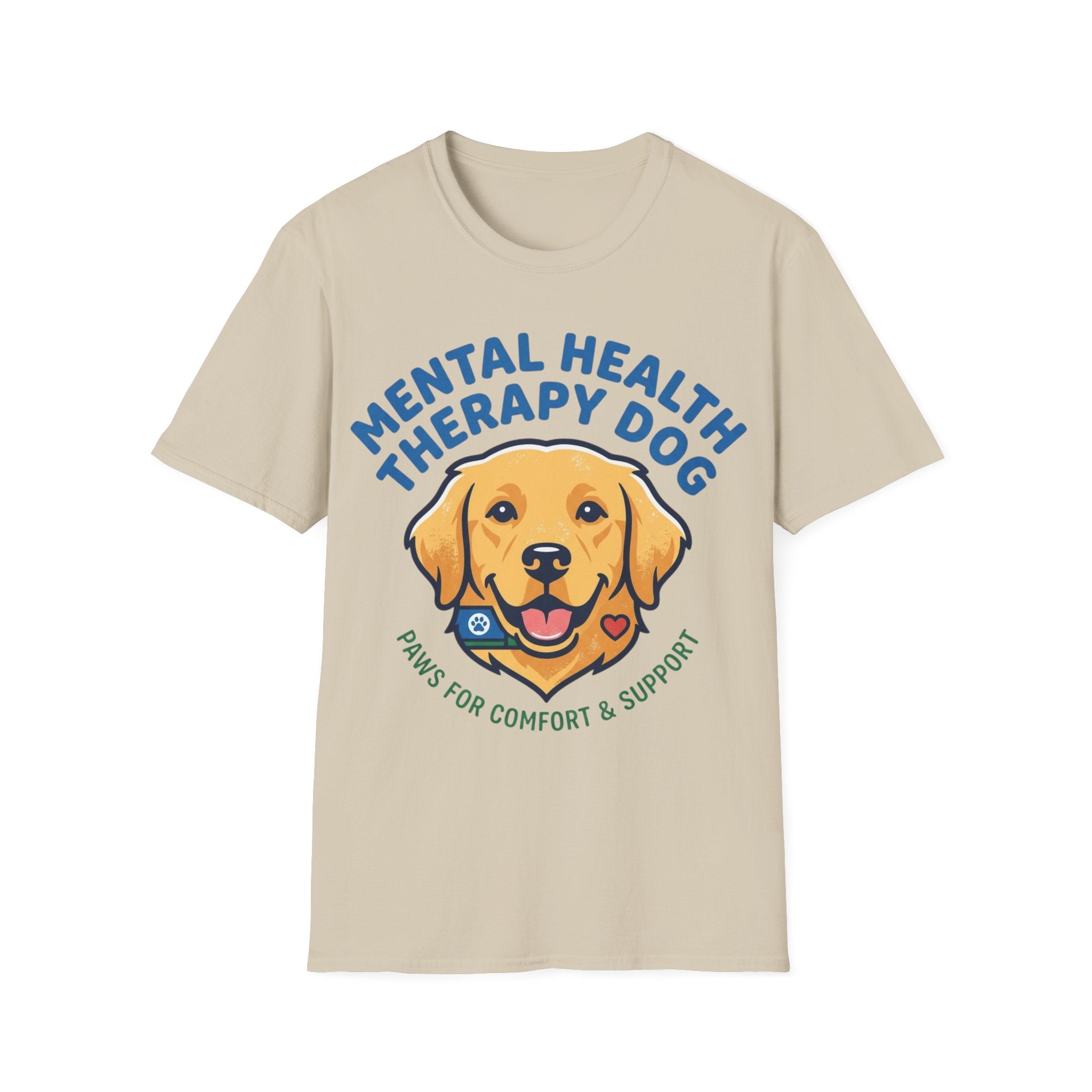 Mental Health Therapy Dog T-Shirt