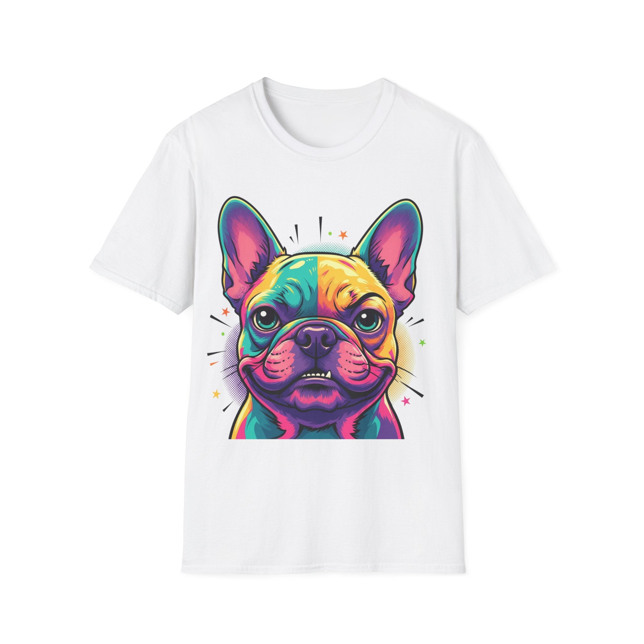 Colorful French Bulldog T-Shirt