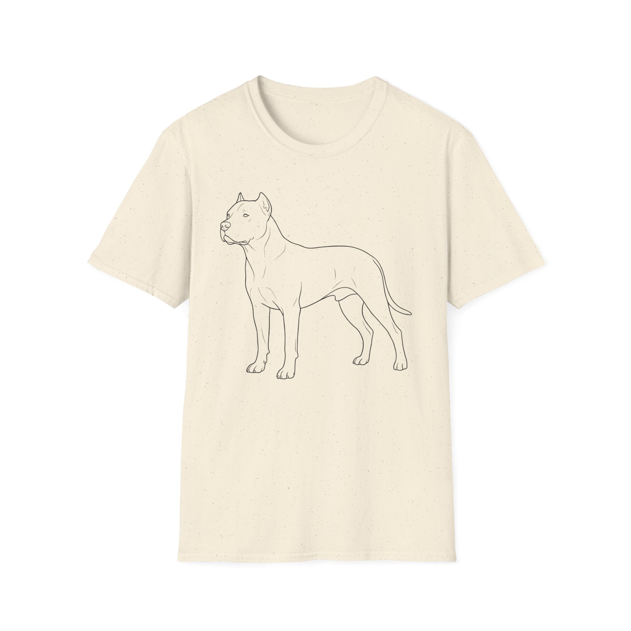 Dogo Argentino Line Art T-Shirt