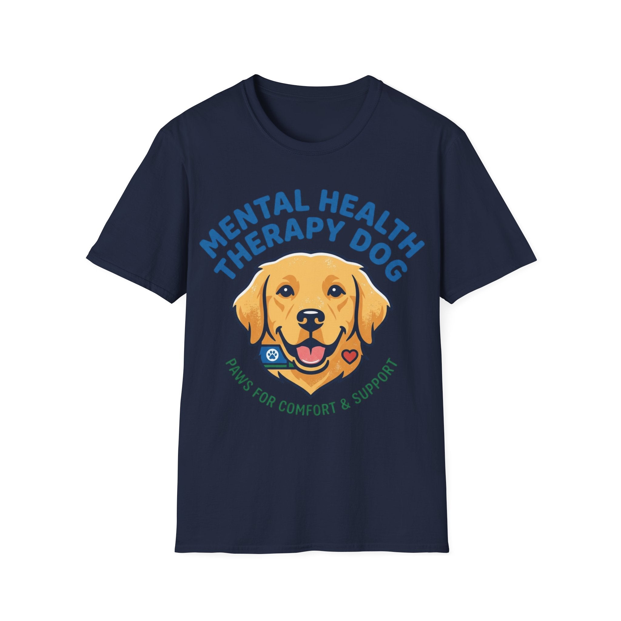 Mental Health Therapy Dog T-Shirt