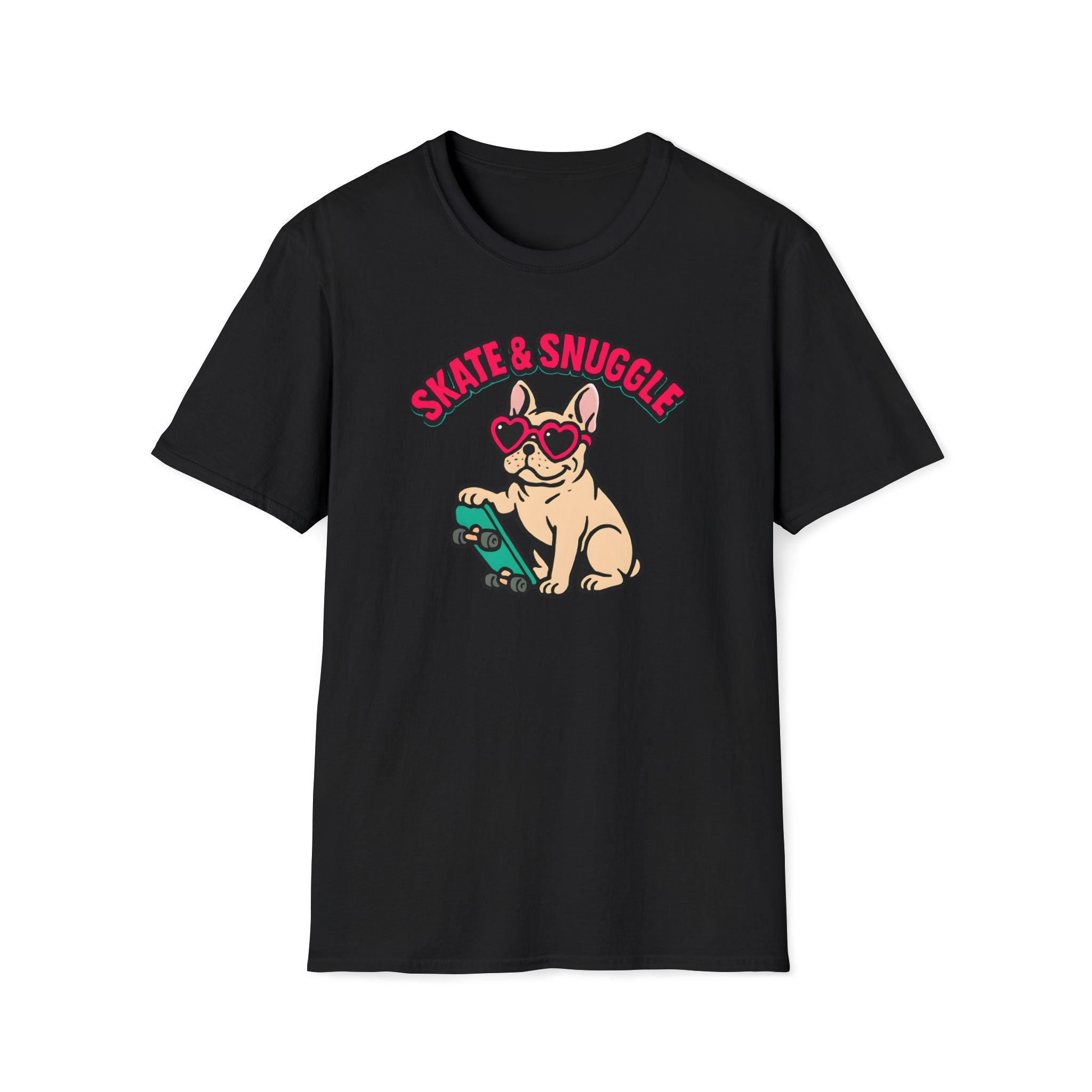 Skate and Snuggle Frenchy T-Shirt