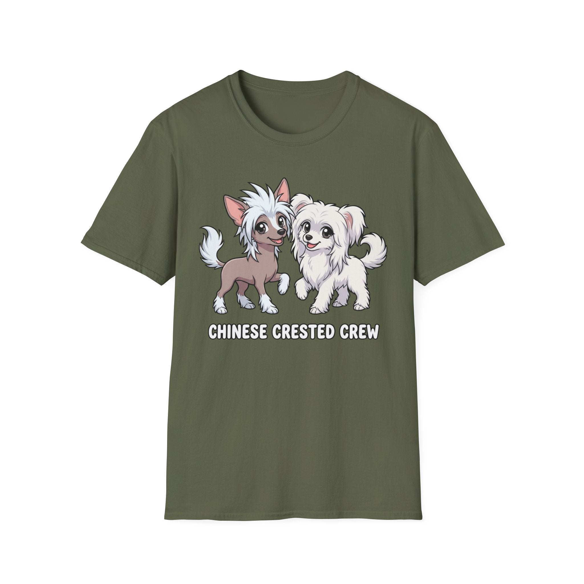 Chinese Crested Crew T-Shirt