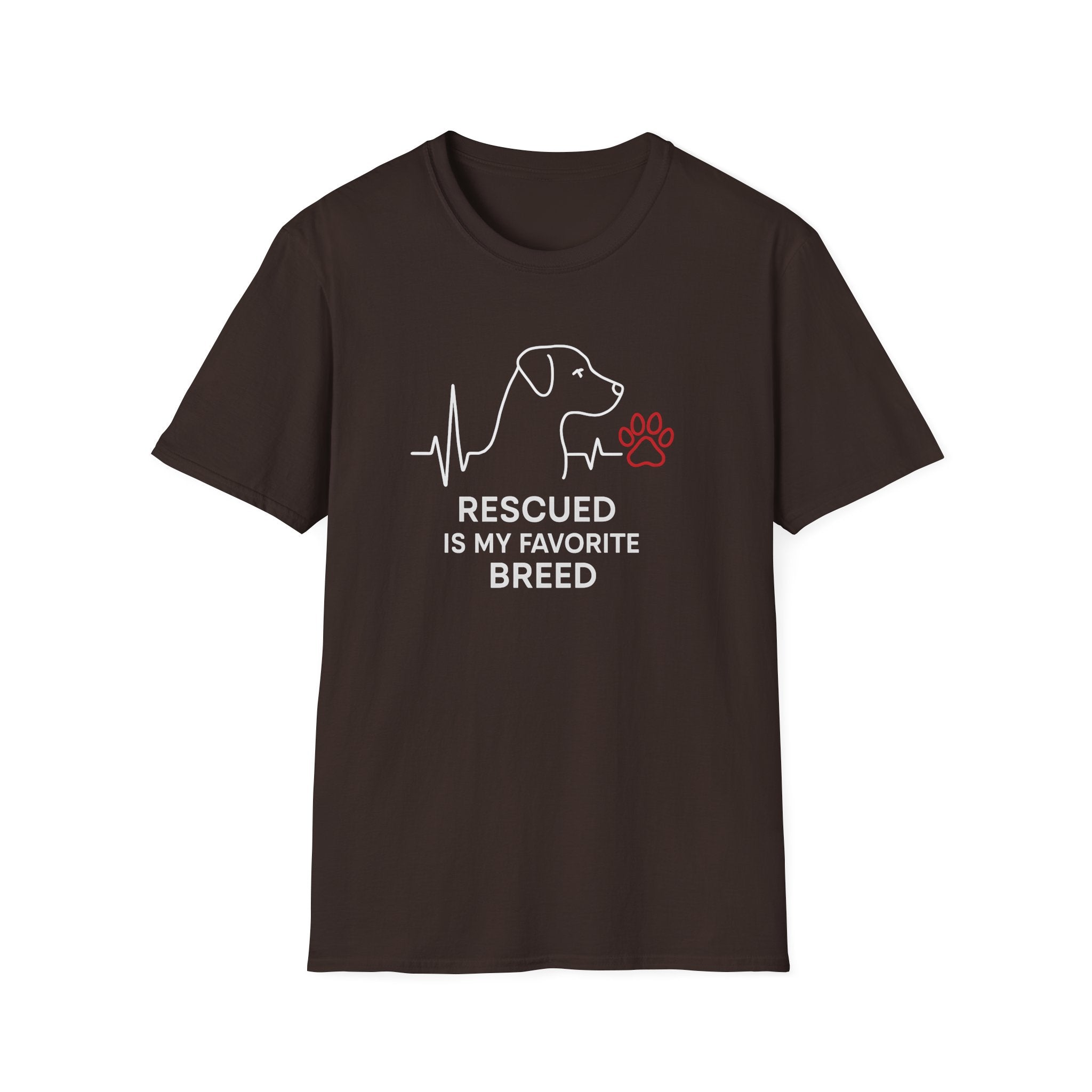 Rescued Is My Favorite Breed T-Shirt