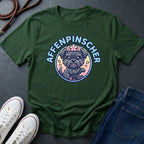 Affenpinscher Dog T-Shirt - Funny Monkey Dog Graphic - Comfort Colors 1717 Heavyweight Tee