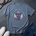 Affenpinscher Dog T-Shirt - Funny Monkey Dog Graphic - Comfort Colors 1717 Heavyweight Tee