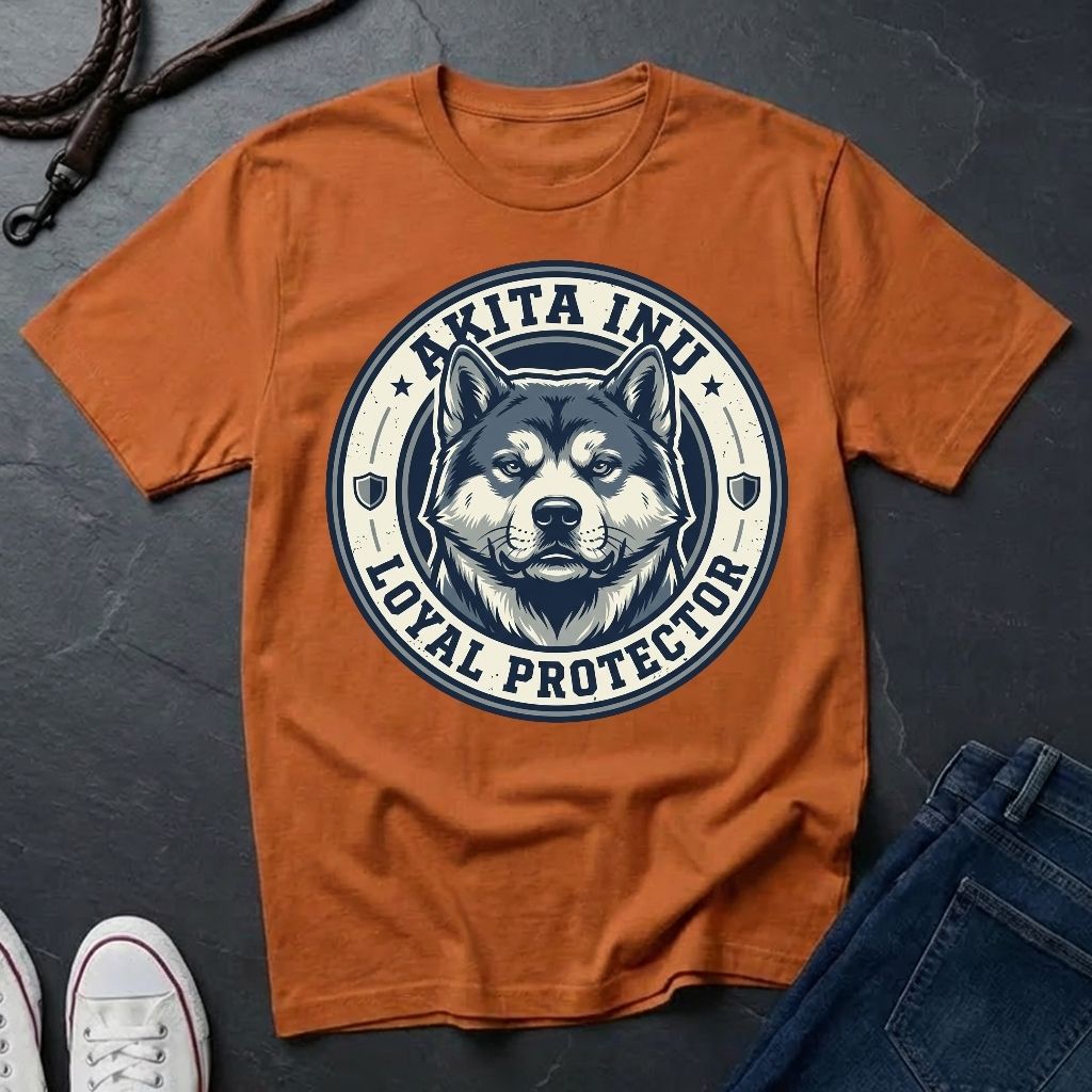 Akita Inu Heritage Shirt | Loyal Protector Japanese Dog Tee | Comfort Colors Garment-Dyed