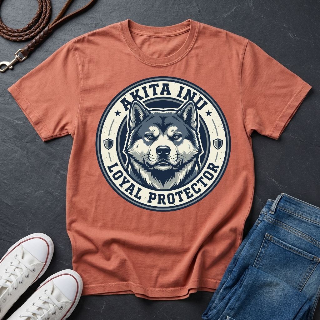 Akita Inu Heritage Shirt | Loyal Protector Japanese Dog Tee | Comfort Colors Garment-Dyed