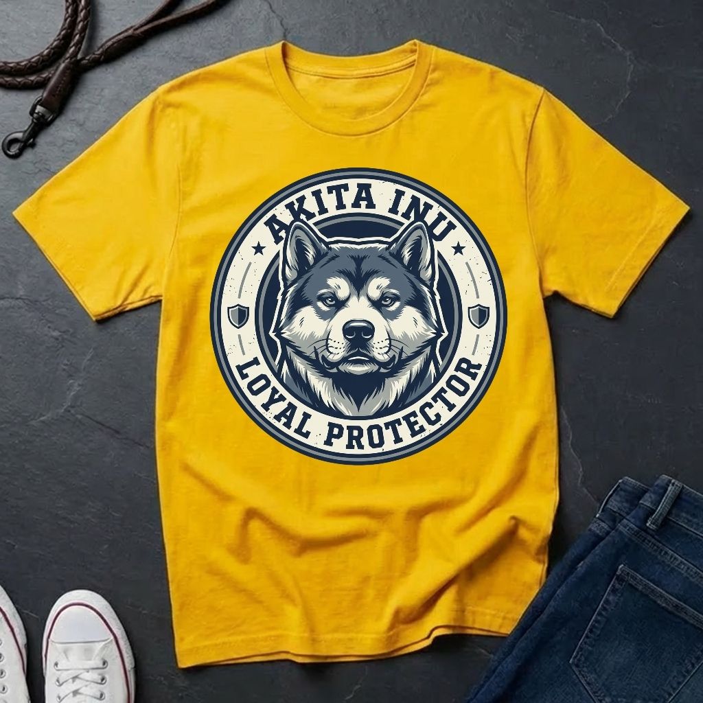 Akita Inu Heritage Shirt | Loyal Protector Japanese Dog Tee | Comfort Colors Garment-Dyed