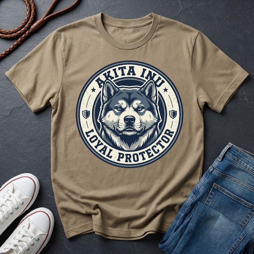 Akita Inu Heritage Shirt | Loyal Protector Japanese Dog Tee | Comfort Colors Garment-Dyed