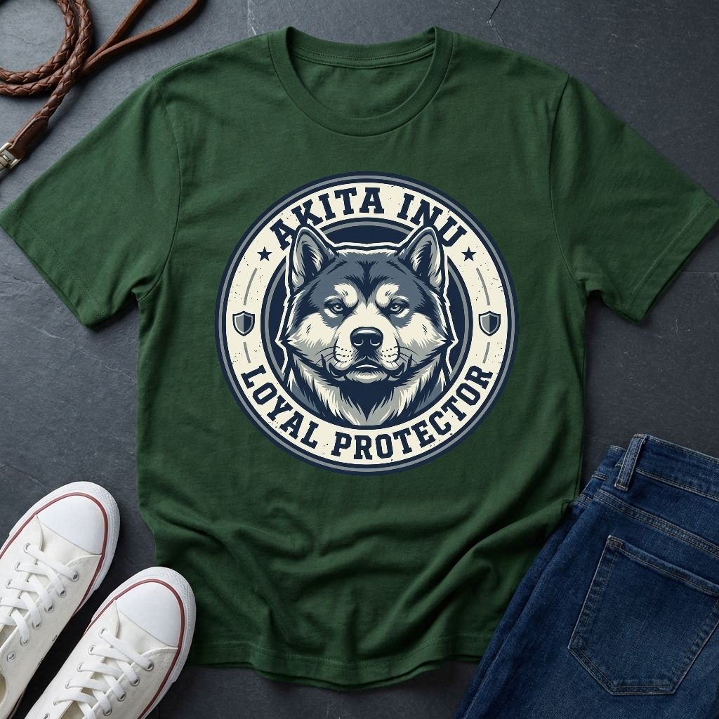 Akita Inu Heritage Shirt | Loyal Protector Japanese Dog Tee | Comfort Colors Garment-Dyed