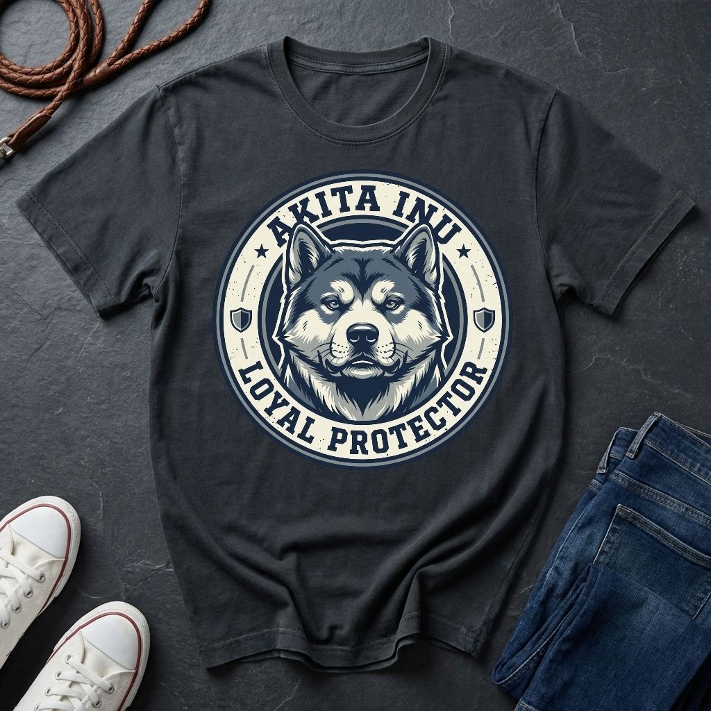 Akita Inu Heritage Shirt | Loyal Protector Japanese Dog Tee | Comfort Colors Garment-Dyed