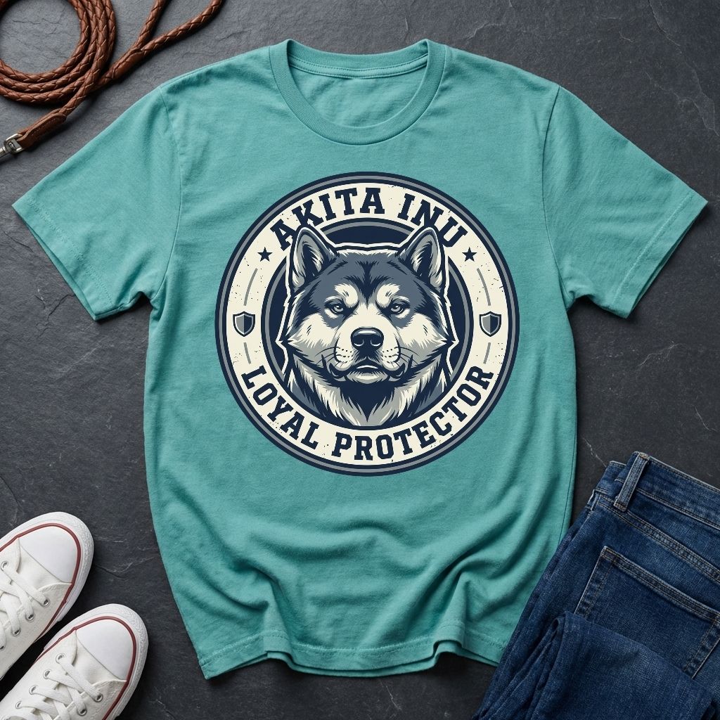 Akita Inu Heritage Shirt | Loyal Protector Japanese Dog Tee | Comfort Colors Garment-Dyed