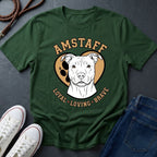 American Staffordshire Terrier Shirt - AmStaff Muscle Dog Tee - Comfort Colors 1717