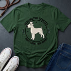 Bedlington Terrier Detailed Portrait Shirt - Soft Look Big Heart Tee - Comfort Colors 1717