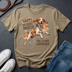 Bracco Italiano Detailed Portrait Shirt - Happy Go Lucky Pointer Tee - Comfort Colors 1717