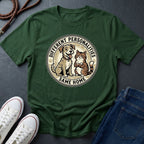 Different Personalities Same Home Graphic Pop Art Shirt — Dog & Cat Matching Tee