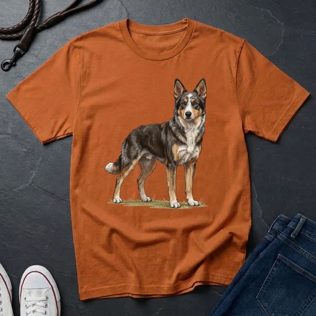 Mudi Dog Shirt - Rare Breed Curly Coat Detailed Portrait - Comfort Colors 1717