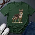 Mudi Dog Shirt - Rare Breed Curly Coat Detailed Portrait - Comfort Colors 1717