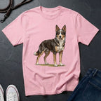 Mudi Dog Shirt - Rare Breed Curly Coat Detailed Portrait - Comfort Colors 1717