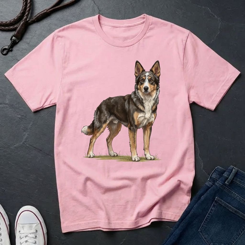 Mudi Dog Shirt - Rare Breed Curly Coat Detailed Portrait - Comfort Colors 1717