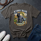 Kerry Blue Terrier Shirt - Detailed Dog Portrait Tee - Comfort Colors 1717