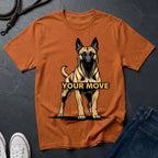 Belgian Malinois T-Shirt - Funny K9 Handler Gift - Your Move Guard Dog - Comfort Colors 1717