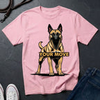 Belgian Malinois T-Shirt - Funny K9 Handler Gift - Your Move Guard Dog - Comfort Colors 1717