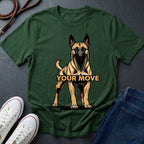 Belgian Malinois T-Shirt - Funny K9 Handler Gift - Your Move Guard Dog - Comfort Colors 1717
