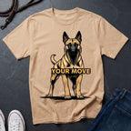 Belgian Malinois T-Shirt - Funny K9 Handler Gift - Your Move Guard Dog - Comfort Colors 1717