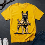 Belgian Malinois T-Shirt - Funny K9 Handler Gift - Your Move Guard Dog - Comfort Colors 1717