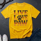 Live Love Paw T-Shirt — Cute Dog & Cat Lover Tee