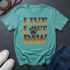 Live Love Paw T-Shirt — Cute Dog & Cat Lover Tee
