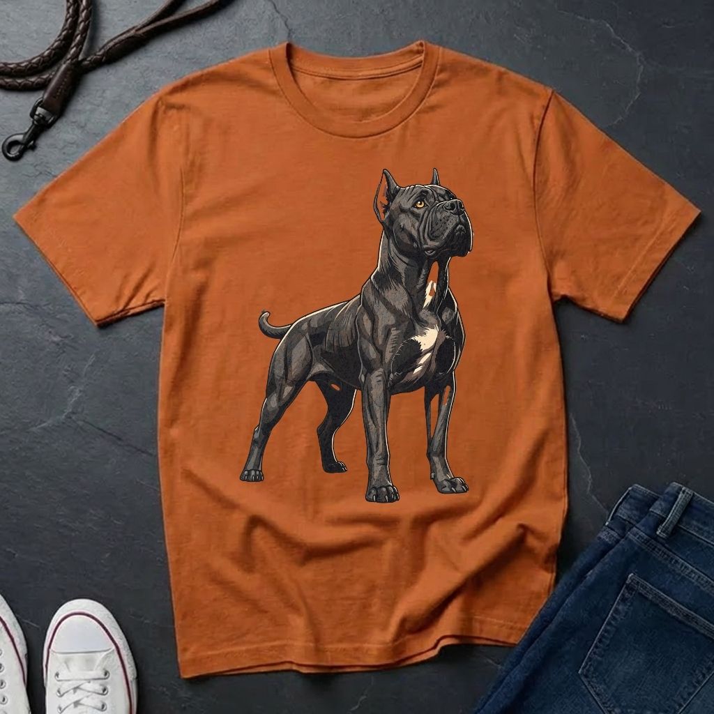 Cane Corso Photo-Realistic Shirt — Anatomically Correct Breed Portrait — Comfort Colors 1717