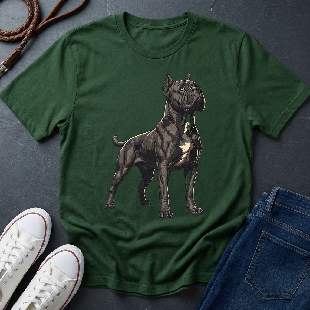 Cane Corso Photo-Realistic Shirt — Anatomically Correct Breed Portrait — Comfort Colors 1717