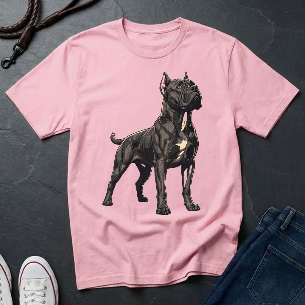 Cane Corso Photo-Realistic Shirt — Anatomically Correct Breed Portrait — Comfort Colors 1717