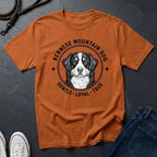 Bernese Mountain Dog Heritage Badge Shirt — Gentle Loyal True Dog Tee