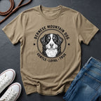 Bernese Mountain Dog Heritage Badge Shirt — Gentle Loyal True Dog Tee