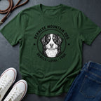 Bernese Mountain Dog Heritage Badge Shirt — Gentle Loyal True Dog Tee